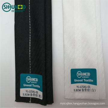 High Quality Herringbone/Fishbone Custom Trousers Polyester Elastic Waistband for Printed Waist Band Pants